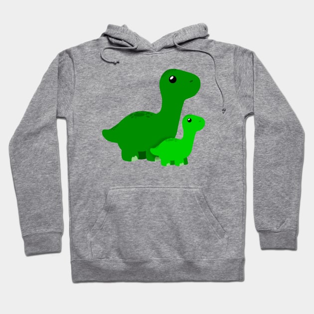 Little Dino Buddies Hoodie by Studio Lockhart